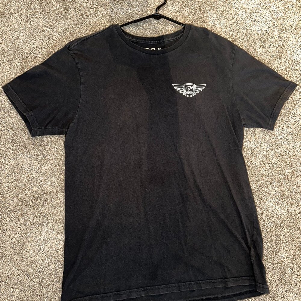 Fox Racing Men's Black T-shirt